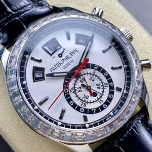 Đồng Hồ Patek Philippe Complications 5961G Mặt Trắng Đính Đá TW (1)