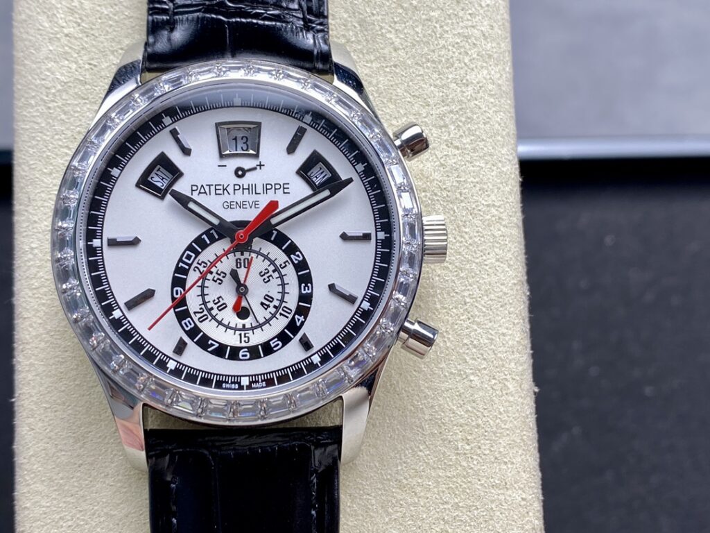 Đồng Hồ Patek Philippe Complications 5961G Mặt Trắng Đính Đá TW (1)