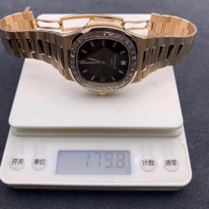 Đồng Hồ Patek Philippe Nautilus 5723 Vàng Khối Kim Cương Tự Nhiên 40mm (10)