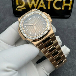 Đồng Hồ Patek Philippe Nautilus 5723 Vàng Khối Kim Cương Tự Nhiên 40mm (10)