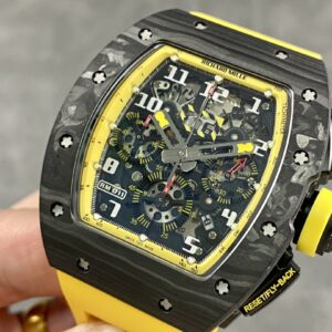 Đồng Hồ Richard Mille RM011 Chronograph Replica 11 Nhà Máy KV 43x50mm (2)