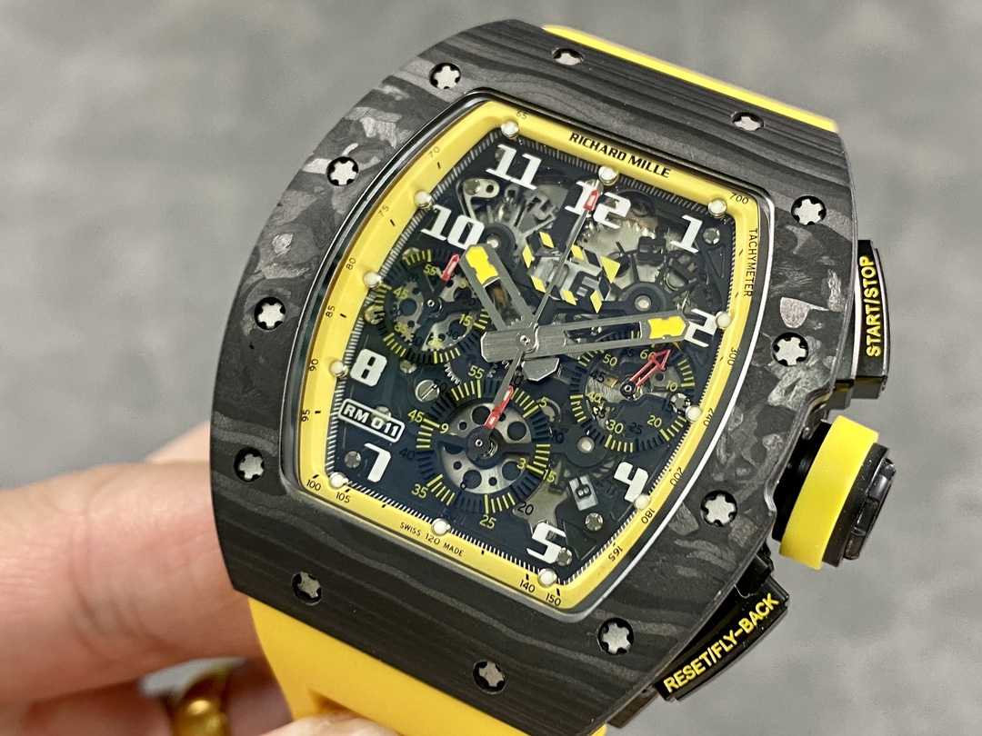 Đồng Hồ Richard Mille RM011 Chronograph Replica 11 Nhà Máy KV 43x50mm (3) Đồng Hồ Richard Mille RM011 Chronograph Replica 11 Nhà Máy KV 43x50mm (2)