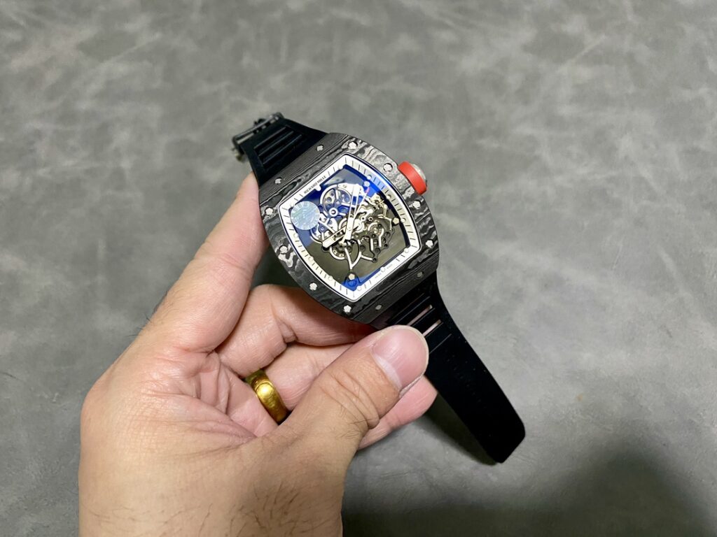 Đồng Hồ Richard Mille RM055 Asia Bubba Watson Chế Tác Nhà Máy ZF 43x50mm (1)