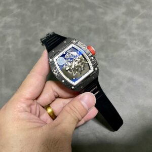 Đồng Hồ Richard Mille RM055 Asia Bubba Watson Chế Tác Nhà Máy ZF 43x50mm (1)