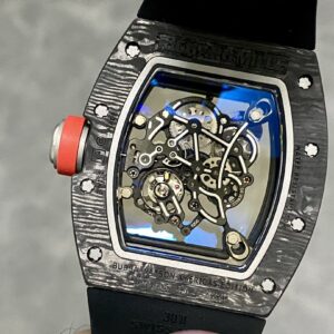 Đồng Hồ Richard Mille RM055 Asia Bubba Watson Nhà Máy ZF Màu Đen 43x50mm (2)