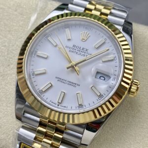 Đồng Hồ Rolex DateJust Bọc Vàng 18K Dây Đeo Jubilee Nhà Máy ZQ 41mm (8)