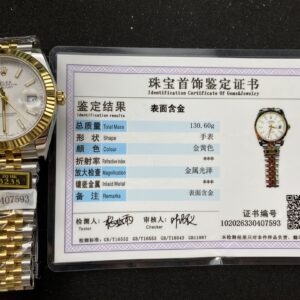 Đồng Hồ Rolex DateJust Bọc Vàng 18K Dây Đeo Jubilee Nhà Máy ZQ 41mm (8)