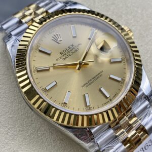 Đồng Hồ Rolex DateJust Bọc Vàng 18K Dây Đeo Jubilee Nhà Máy ZQ 41mm (17)