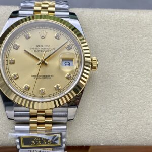 Đồng Hồ Rolex DateJust Bọc Vàng 18K Dây Đeo Jubilee Nhà Máy ZQ 41mm (7)
