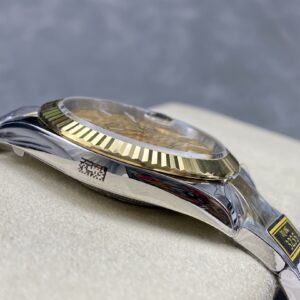 Đồng Hồ Rolex DateJust Bọc Vàng 18K Mặt Nếp Gấp Nhà Máy ZQ 41mm (2)