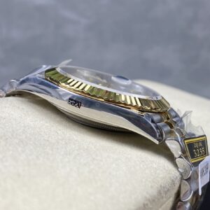 Đồng Hồ Rolex DateJust Bọc Vàng 18K Mặt Số Bạc Nhà Máy ZQ 41mm (6)