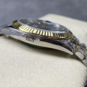 Đồng Hồ Rolex DateJust Bọc Vàng 18K Mặt Số Đen Nhà Máy ZQ 41mm (1)