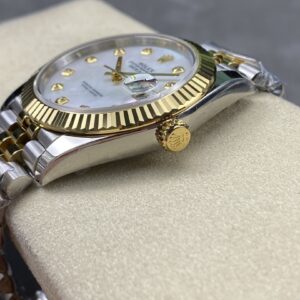 Đồng Hồ Rolex DateJust Bọc Vàng 18K Mặt Xà Cừ Nhà Máy ZQ 41mm (1)