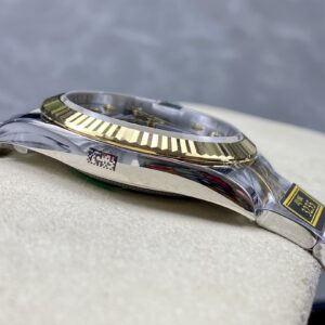 Đồng Hồ Rolex DateJust Bọc Vàng Mặt Số Đen Dây Oyster Nhà Máy ZQ 41mm (3)