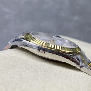 Đồng Hồ Rolex DateJust Bọc Vàng Mặt Số Trắng Dây Oyster Nhà Máy ZQ 41mm (2)