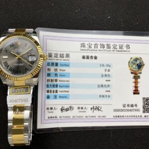 Đồng Hồ Rolex DateJust Bọc Vàng Mặt Số Wimbledon Nhà Máy ZQ 41mm (1)
