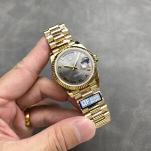 Đồng Hồ Rolex Day-Date 128238 Mặt Wimbledon Nhà Máy QF 36mm (2)