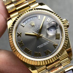 Đồng Hồ Rolex Day-Date 128238 Mặt Wimbledon Nhà Máy QF 36mm (2)