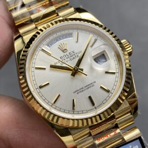 Đồng Hồ Rolex Day-Date 128238 Nặng 140 Grams Máy Caliber 3255 QF Factory 36mm (1)