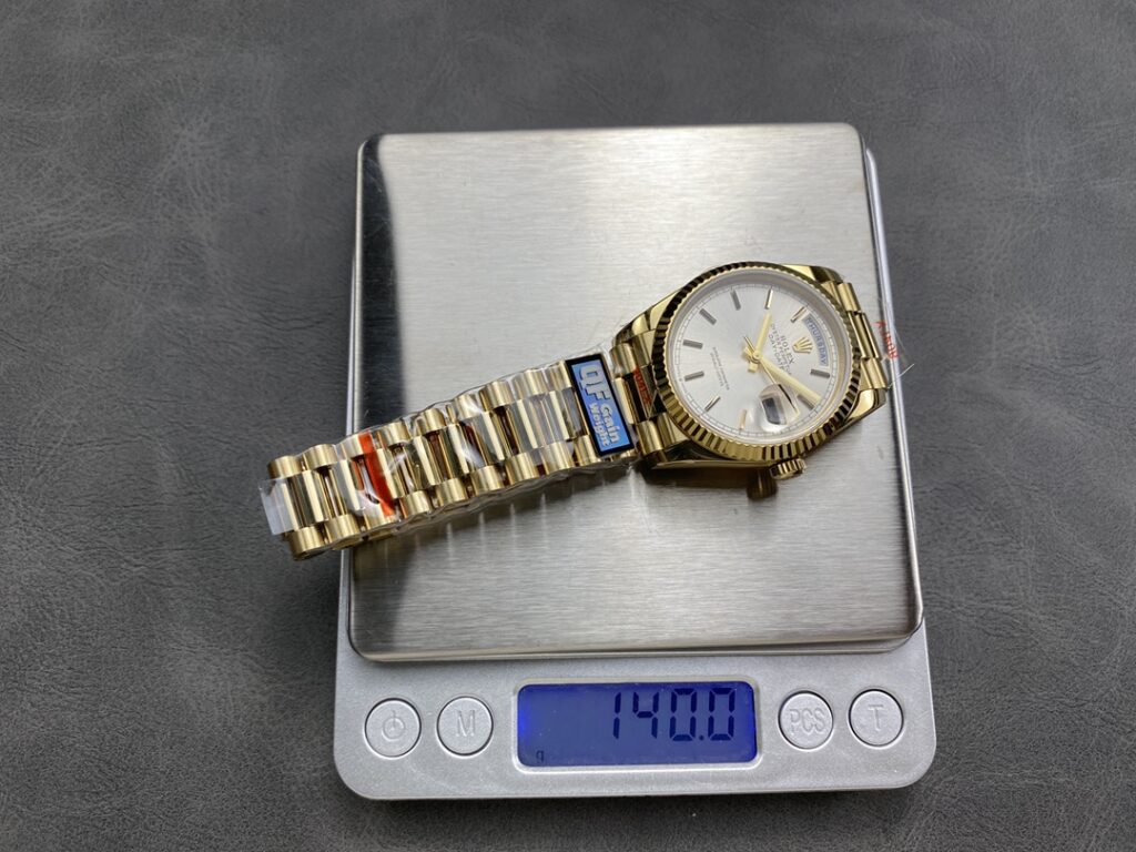 Đồng Hồ Rolex Day-Date 128238 Nặng 140 Grams Máy Caliber 3255 QF Factory 36mm (1)