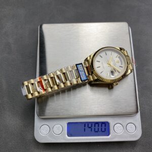 Đồng Hồ Rolex Day-Date 128238 Nặng 140 Grams Máy Caliber 3255 QF Factory 36mm (1)