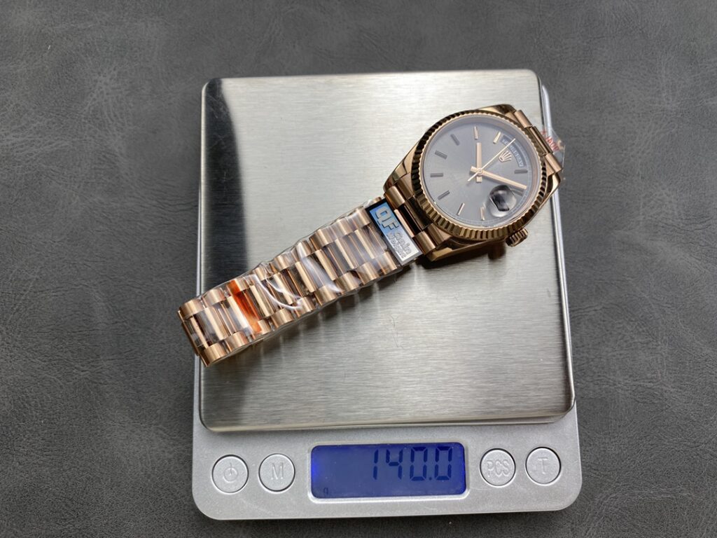 Đồng Hồ Rolex Day-Date Mặt Số Xám Nhà Máy QF Máy Caliber 3255 36mm (1)