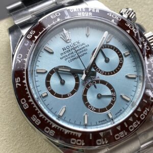 Đồng Hồ Rolex Daytona 126506 Xanh Băng Cọc Dạ Quang Nhà Máy Clean 40mm (9)