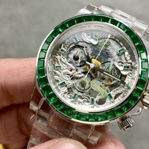 Đồng Hồ Rolex Daytona AET Remould Dragon Tùy Chỉnh Sapphire Đá Quý (2)