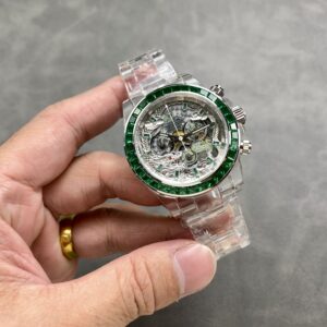 Đồng Hồ Rolex Daytona AET Remould Dragon Tùy Chỉnh Sapphire Đá Quý (6)
