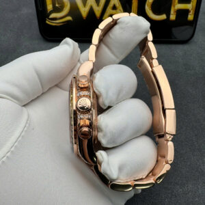 Đồng Hồ Rolex Daytona Rainbow 116595 Vàng Khối 18K Kim Cương Đá Quý Tự Nhiên 40mm (10)