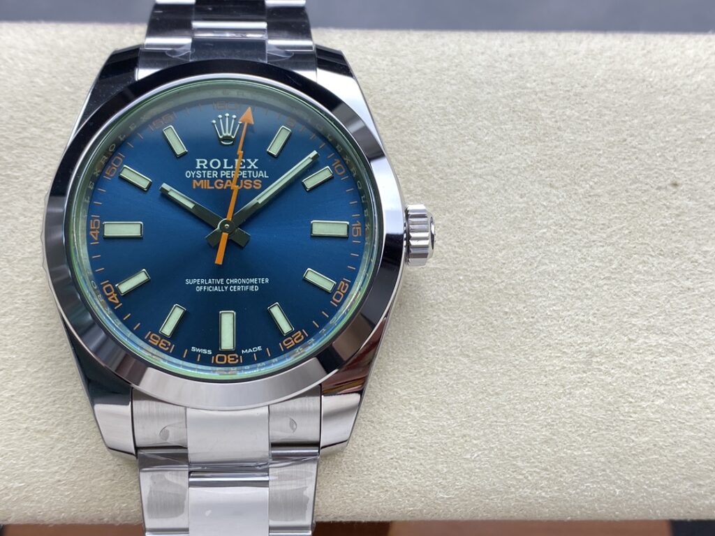 Đồng Hồ Rolex Milgauss 116400 Chế Tác Cao Cấp Nhà Máy VS 40mm (9)