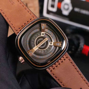 Đồng Hồ Seven Friday M Series M2-02 Nam Dây Da Màu Nâu 45mm