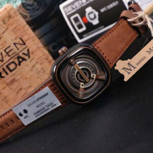 Đồng Hồ Seven Friday M Series M2-02 Nam Dây Da Màu Nâu 45mm