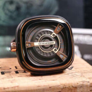 Đồng Hồ Seven Friday M Series M2-02 Nam Dây Da Màu Nâu 45mm