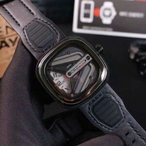 Đồng Hồ Seven Friday M Series M3-01 Nam Dây Da Màu Đen 47mm (1)