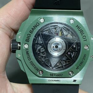 Đồng Hồ Hublot Big Bang Sang Bleu II Gốm Xanh Lá Cây Nhà Máy BBF 45mm (9)