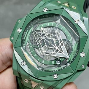 Đồng Hồ Hublot Big Bang Sang Bleu II Gốm Xanh Lá Cây Nhà Máy BBF 45mm (9)