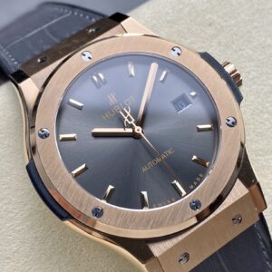 Đồng Hồ Hublot Classic Fusion King Gold Màu Xám Nhà Máy HB 42mm (3)