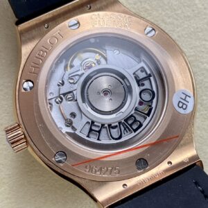 Đồng Hồ Hublot Classic Fusion King Gold Màu Xanh Lá Cây Nhà Máy HB 38mm (7)