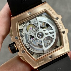 Đồng Hồ Hublot Spirit Of Big Bang King Gold Màu Xanh Dương Nhà Máy MS 44mm (2)