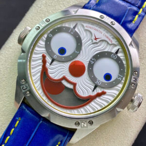 Đồng Hồ Konstantin Chaykin Nam Dây Da Màu Xanh Dương Chế Tác TWF 42mm (9)