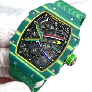 Đồng Hồ Richard Mille RM 67-02 Making Strides Màu Xanh Lá Cây Chế Tác (1)