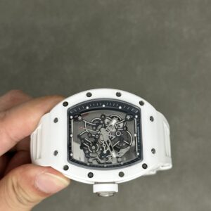 Đồng Hồ Richard Mille RM055 Chế Tác Gốm Trắng Chuyển Động Calibre RMUL2 (10)