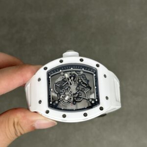 Đồng Hồ Richard Mille RM055 Chế Tác Gốm Trắng Chuyển Động Calibre RMUL2 (10)