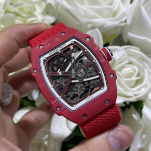 Đồng Hồ Richard Mille RM67-02 Alexander Zverev Automatic Carbon Đỏ Tùy Chỉnh (1)