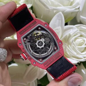 Đồng Hồ Richard Mille RM67-02 Alexander Zverev Automatic Carbon Đỏ Tùy Chỉnh (1)