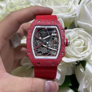 Đồng Hồ Richard Mille RM67-02 Alexander Zverev Automatic Carbon Đỏ Tùy Chỉnh (1)
