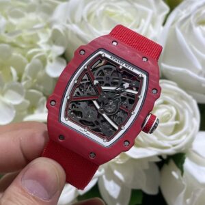 Đồng Hồ Richard Mille RM67-02 Alexander Zverev Automatic Carbon Đỏ Tùy Chỉnh (1)
