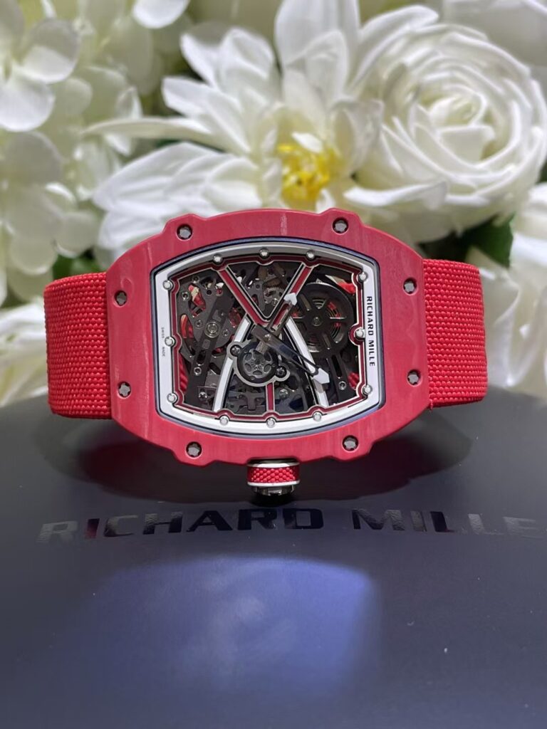 Đồng Hồ Richard Mille RM67-02 Alexander Zverev Automatic Carbon Đỏ Tùy Chỉnh (1)