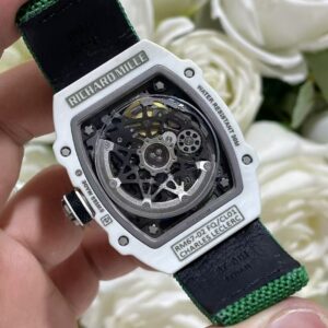 Đồng Hồ Richard Mille RM67-02 Charles Leclerc Carbon Trắng Tùy Chỉnh (1)